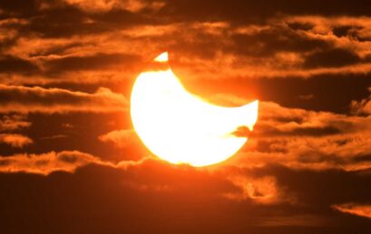 El eclipse del 14 de octubre que se verá en Colombia