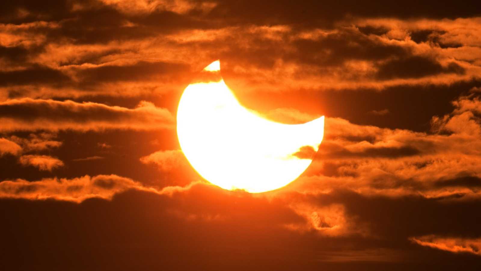 El eclipse del 14 de octubre que se verá en Colombia